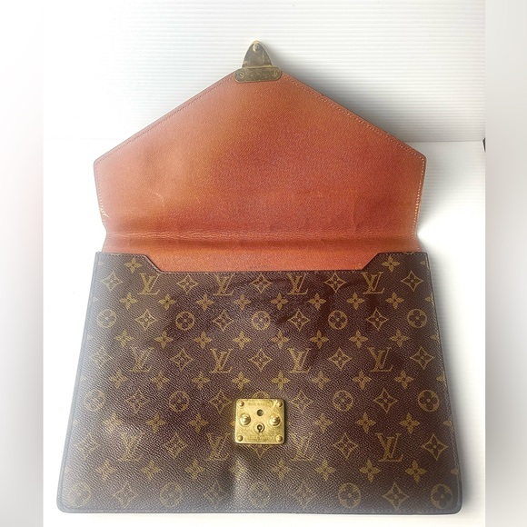 Louis Vuitton Monogram Laptop Bag in Brown - Picture 5 of 5